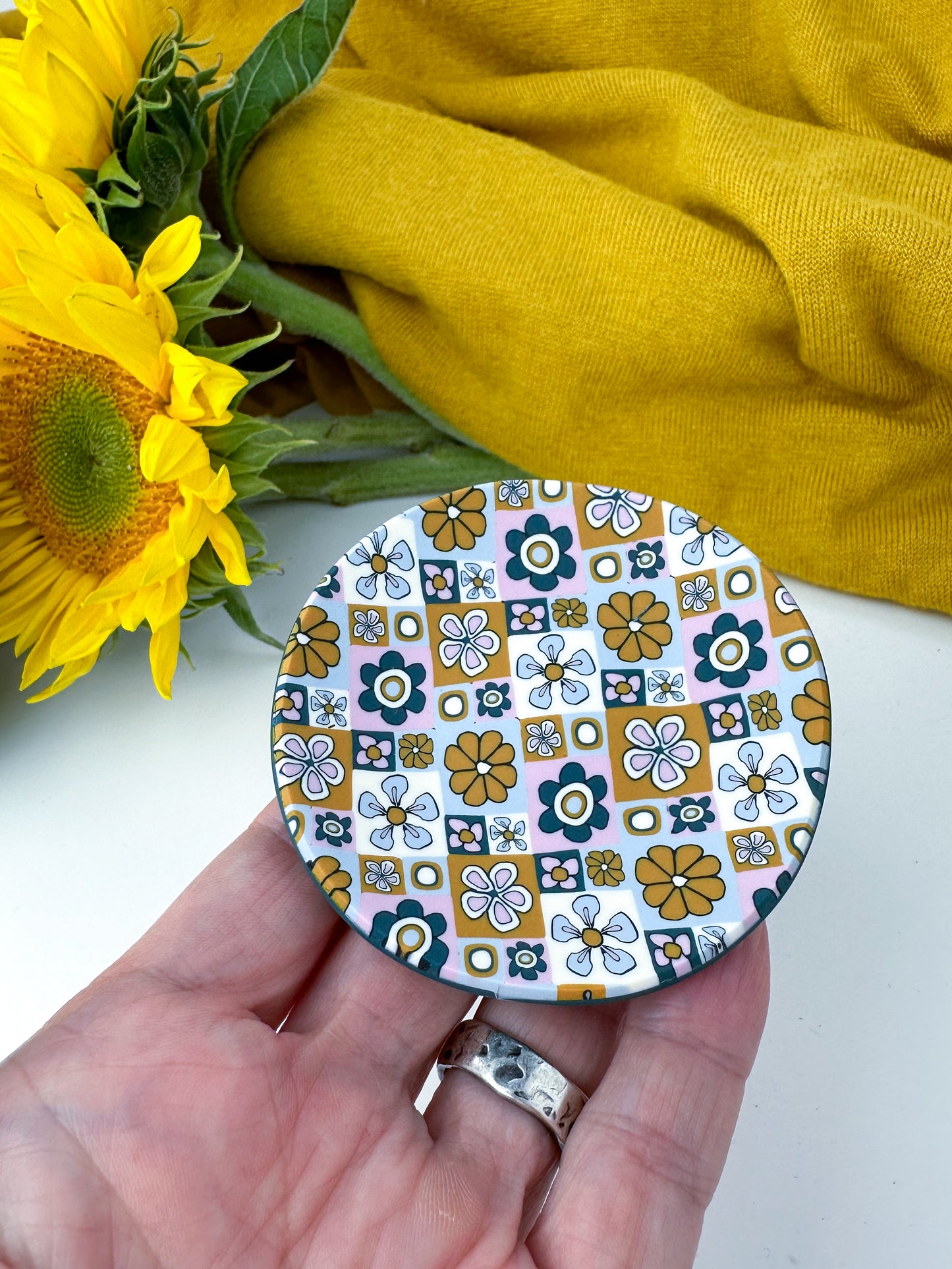 Polymer Clay Ring Dish | The Patchwork Petals Collection