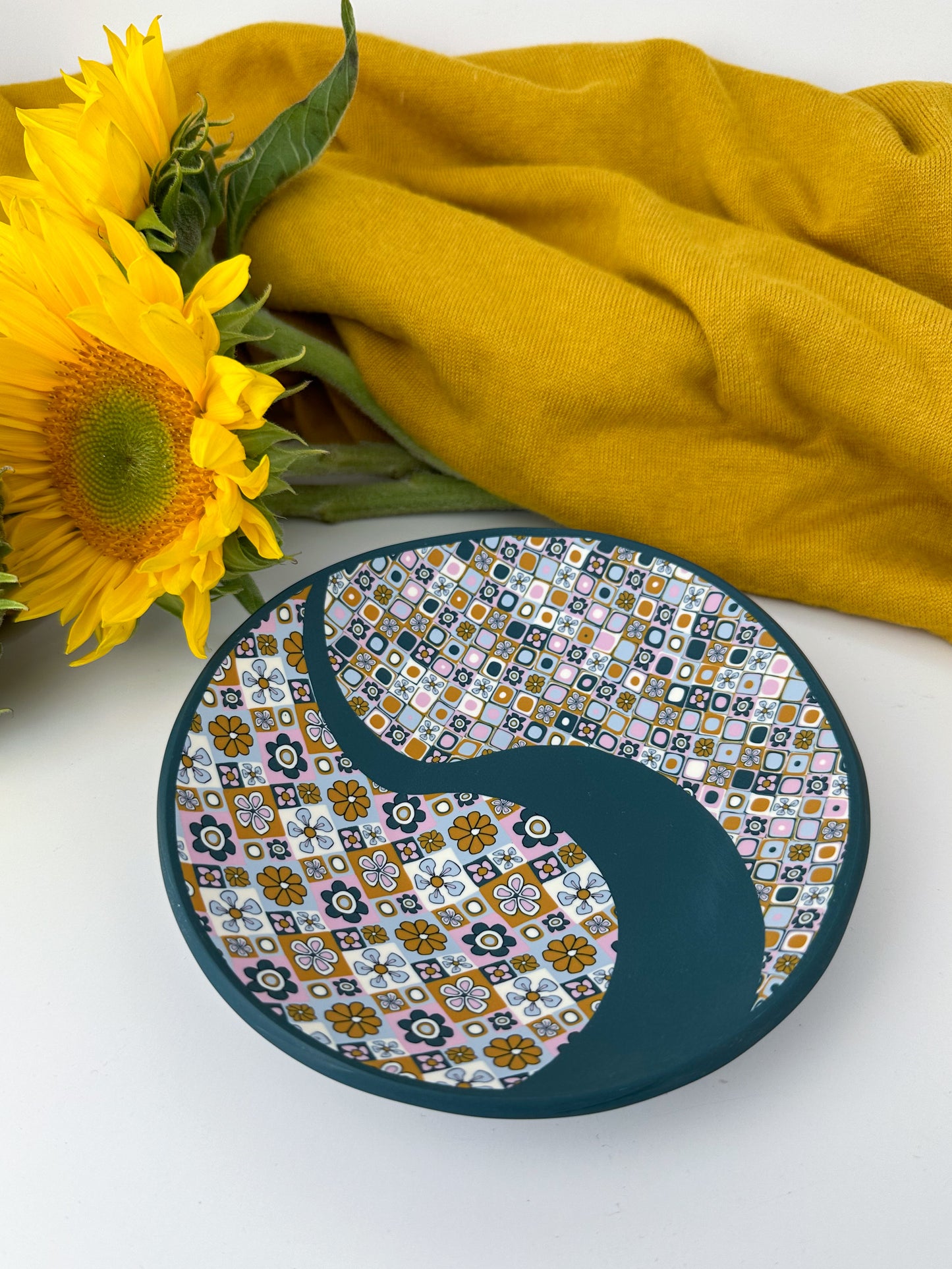 Polymer Clay Trinket Dish | The Patchwork Petals Collection