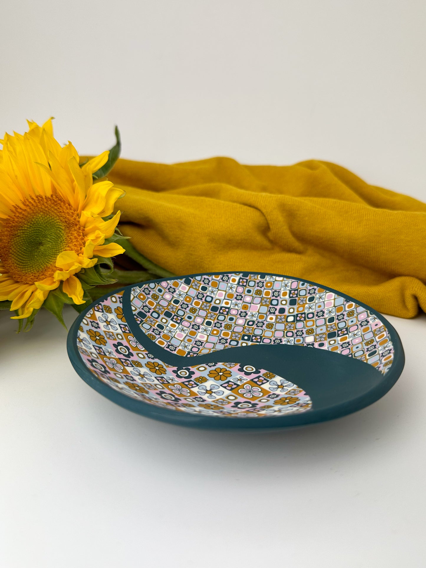 Polymer Clay Trinket Dish | The Patchwork Petals Collection