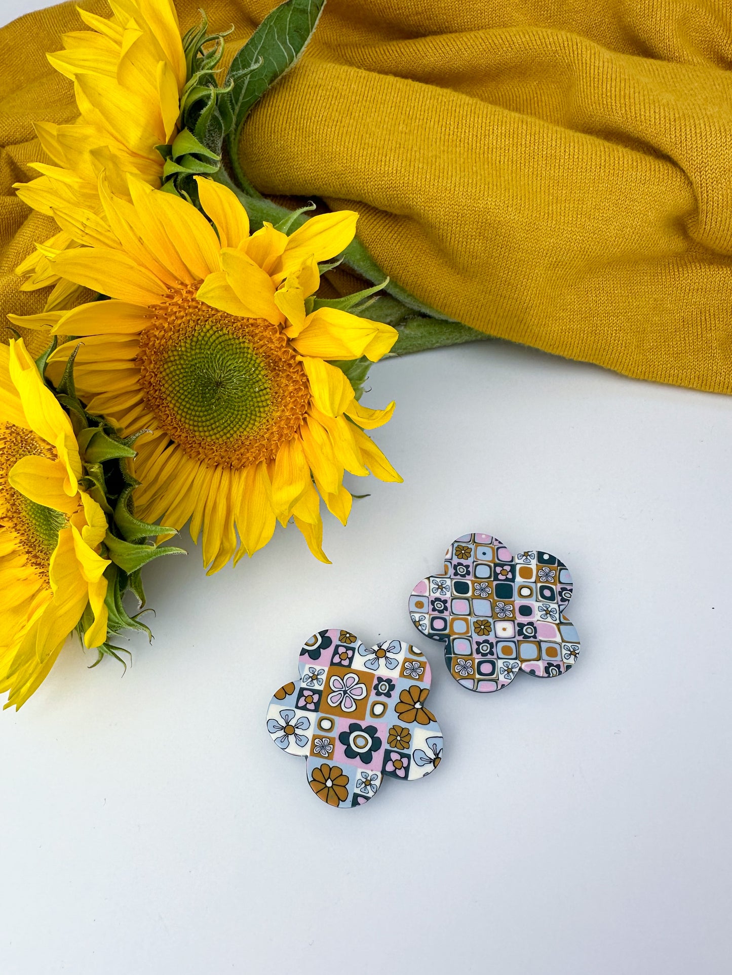 Polymer Clay Magnetic Needle Minder | The Patchwork Petals Collection